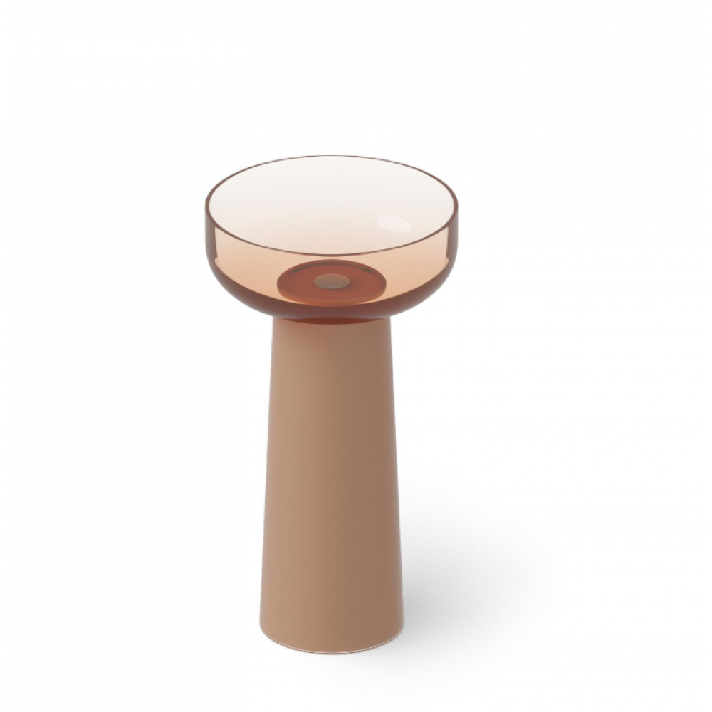 Раковина, DEA Design, Pedestal Basin, шгв 480*480*880, отверстия для смесителя-отсутствуют, цвет-Brown Copper (коричневая медь)