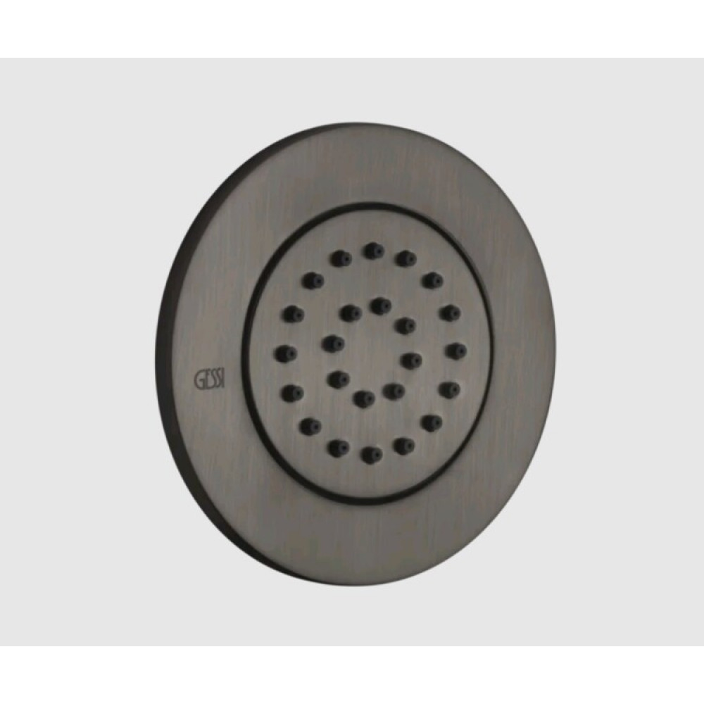 Форсунка, Gessi, Body Jets, цвет-Black Metal Brushed PVD