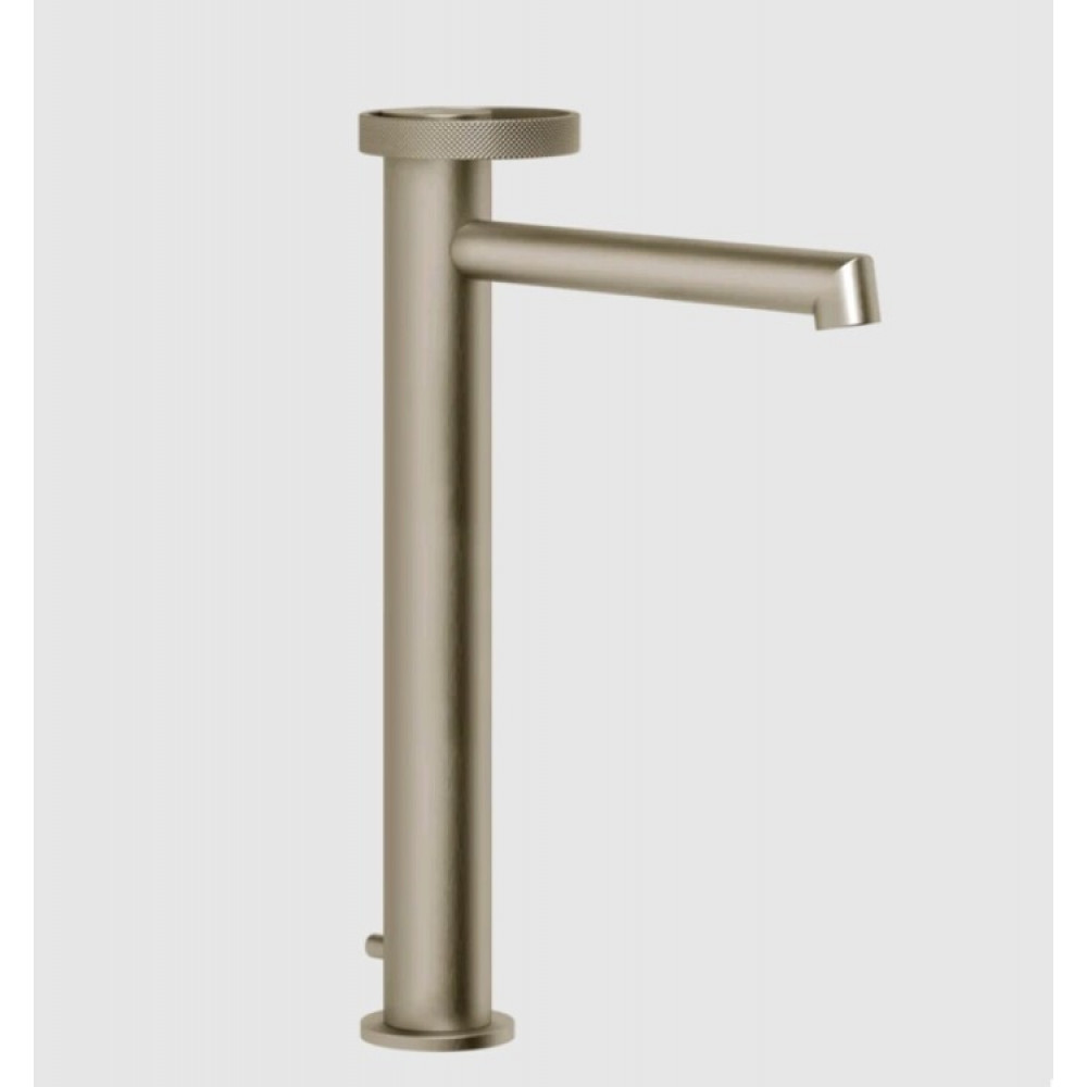 Смеситель для раковины, Gessi, Anello, цвет-Finox Brushed Nickel