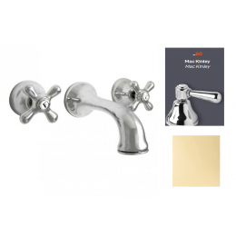 Смеситель для раковины, Nicolazzi, Mac Kinley, цвет-Gold Brass