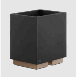 Стакан, Gessi, Rettangolo, шгв 105*85*125, цвет-чёрный/Copper Brushed PVD