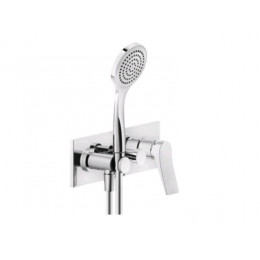 Смеситель для душа, Gessi, Rilievo, цвет-Copper Brushed PVD