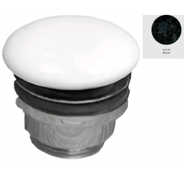 Донный клапан, Alice, для раковин, цвет-бронзовый мрамор (Bronze marble)