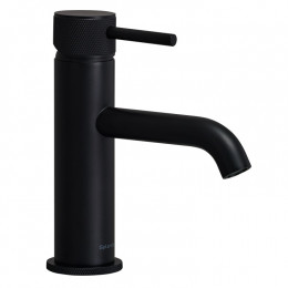 Смеситель для раковины, Splendy, Passion, цвет-черный матовый