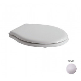 Сиденье для унитаза, Globo, Paestum, шг 368*415, цвет-белый