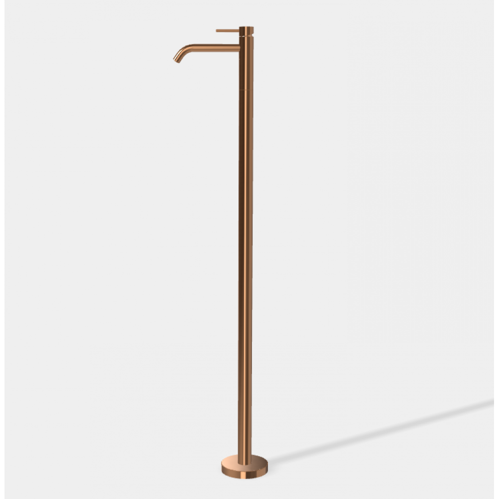 Смеситель для раковины, Fima Carlo Frattini, Spillo Up, цвет-янтарная бронза