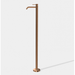 Смеситель для раковины, Fima Carlo Frattini, Spillo Up, цвет-янтарная бронза