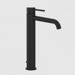 Смеситель для раковины, Gessi, 316 Cesello, цвет-черный матовый