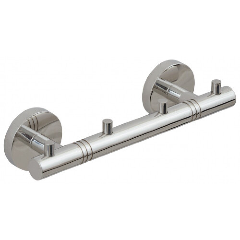 Полотенцедержатель, Сунержа, КАНЬОН, с 4-я крючками, шгв 200*53*50, цвет-золото