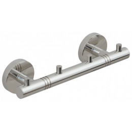 Полотенцедержатель, Сунержа, КАНЬОН, с 4-я крючками, шгв 200*53*50, цвет-золото