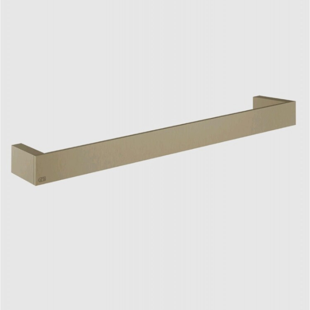 Полотенцедержатель, Gessi, Rettangolo, шгв 465*65*35, цвет-Finox Brushed Nickel