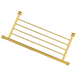 Полка, Сунержа, прямая 4П, ш 470, материал-нержавеющая сталь, цвет-золото