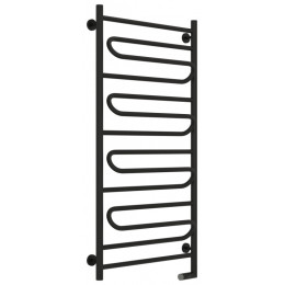 Полотенцесушитель, Сунержа, Элегия 2.0, шгв 650*117-132*1262, нижнее справа, МЭМ, цвет-черный матовый