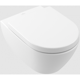 Унитаз, Villeroy&Boch, Subway 2.0, подвесной, шгв 370*560*365, CeramicPlus/AntiBac, цвет-камень белый