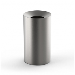 Мусорный бак, Decor Walther, DW, шгв 400*400*700, цвет-сталь матовая