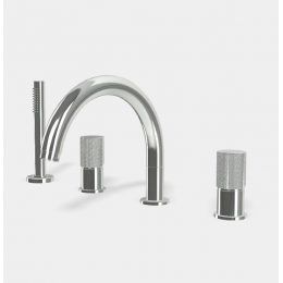 Смеситель для ванны и душа, Fima Carlo Frattini, Spillo Tech, G COLLECTION, цвет-хром