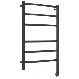 Полотенцесушитель, Сунержа, Галант, шгв 532*105-120*924, нижнее справа, МЭМ, цвет-черный матовый