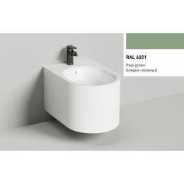 Биде, Salini, Gemelli, подвесной, шгв 410*530*300, цвет-RAL 6021