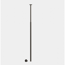 Смеситель для раковины, Fima Carlo Frattini, Nomos Go, цвет-хром черный брашированный