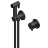 Гигиенический душ, Quadro design, Complements, цвет-золото черное (Black gold)