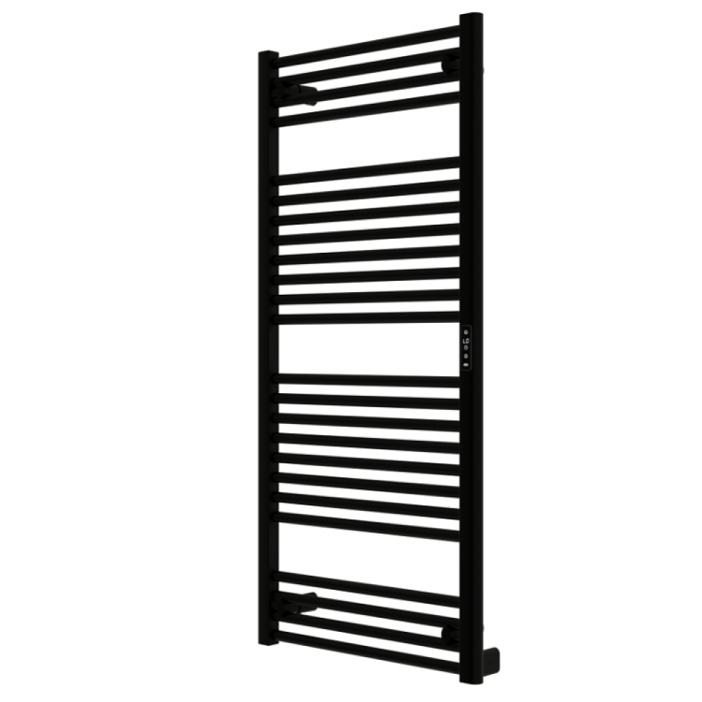 Полотенцесушитель, Rifar, D-Line, шгв 600*32*1200, электрический, цвет-черный янтарь матовый