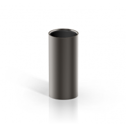 Стакан, Decor Walther, MIKADO, шгв 55*55*120, цвет-Dark Metal Matt PVD/Black