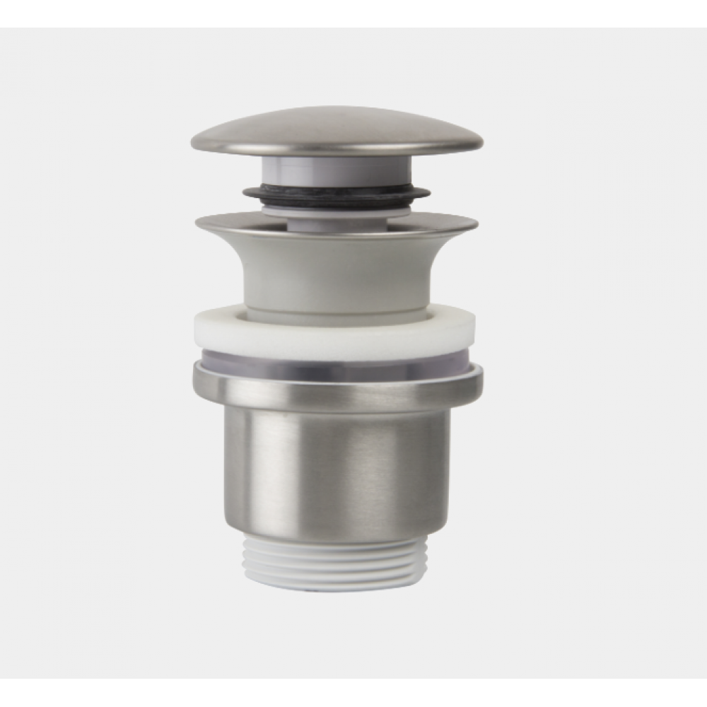 Донный клапан, Fima Carlo Frattini, Spillo Steel, 1 1/4", цвет-нержавеющая сталь