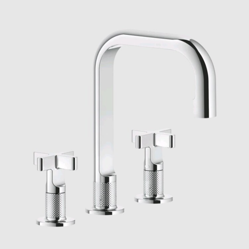 Смеситель для раковины, Gessi, Inciso, цвет-хром