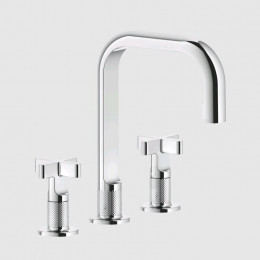 Смеситель для раковины, Gessi, Inciso, цвет-хром