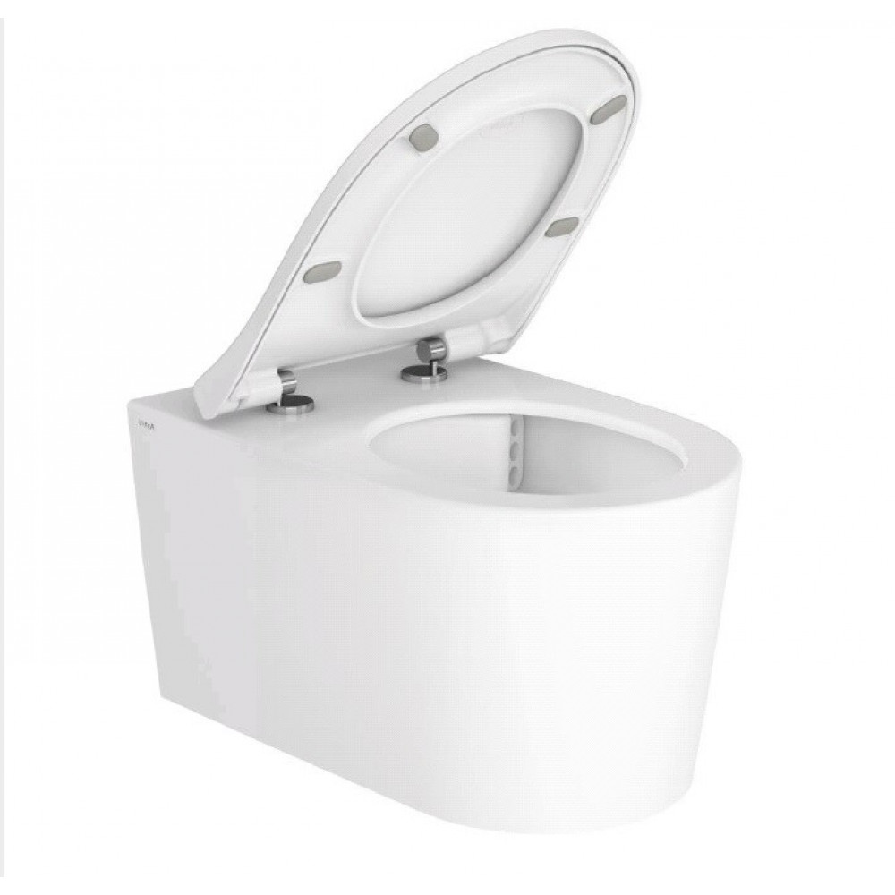 Унитаз, Vitra, Nest QFlush, подвесной, шгв 360*560*360, VitrA Clean/VitrA Hygiene, цвет-белый, тип дефекта - царапины