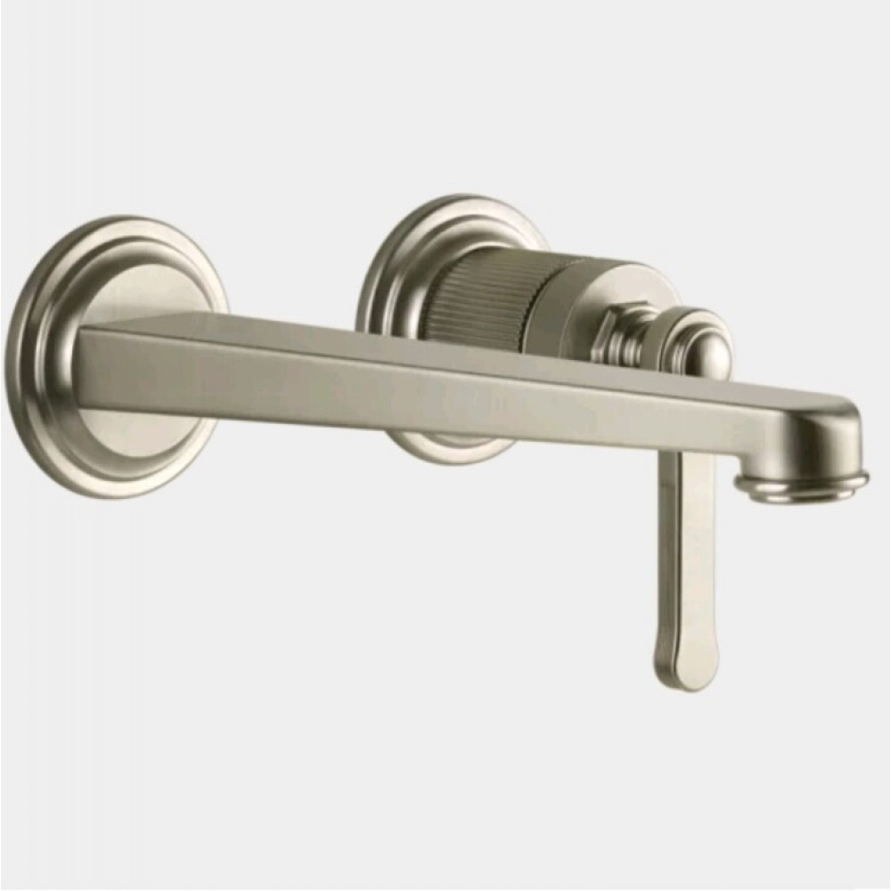 Смеситель для раковины, Gessi, VENTI20, цвет-Finox Brushed Nickel
