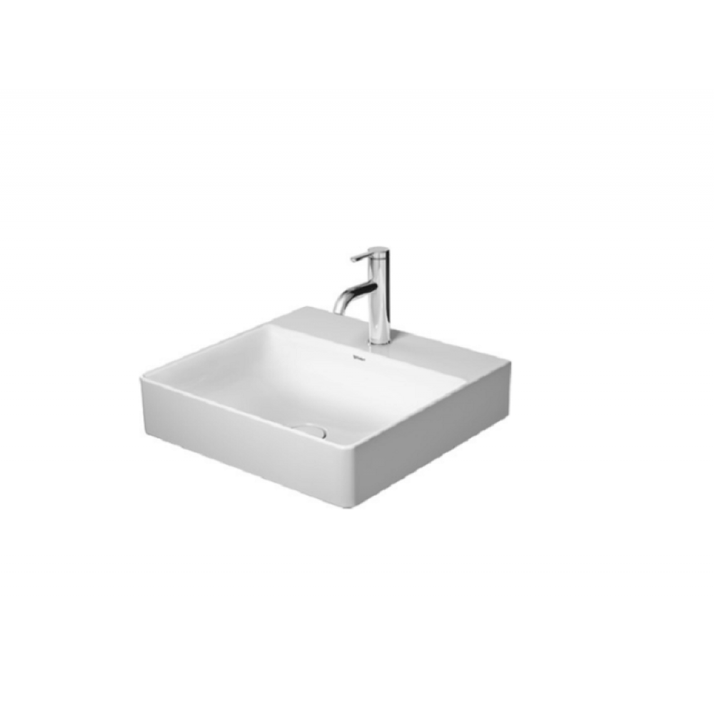 Раковина, Duravit, DuraSquare, шгв 500*470*145, отверстия для смесителя-1, цвет-белый
