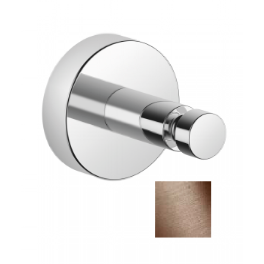 Крючок, Dornbracht, Meta, шгв 40*50*40, цвет-бронза сатинированная (Satin Bronze)