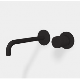 Смеситель для раковины, Fima Carlo Frattini, Spillo Tech, G COLLECTION, цвет-черный матовый