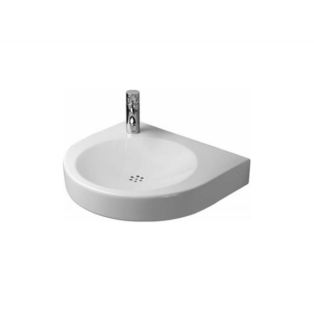 Раковина, Duravit, Architec, шгв 575*520*105, отверстия для смесителя-1 промаркированное, цвет-белый