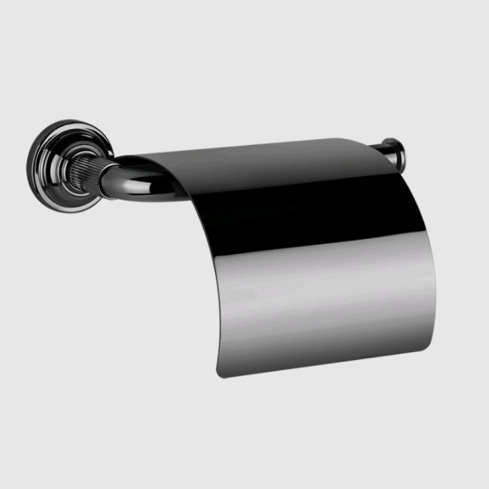 Бумагодержатель, Gessi, VENTI20, шгв 174*155*68, цвет-Black Metal PVD