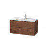 Тумба под раковину, Duravit, L-Cube, шгв 1020*481*550, раковина-необходимо заказать, цвет-американский орех
