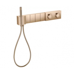 Смеситель для душа, Axor, Axor Edge, на 4 потребителя, цвет-полированное красное золото