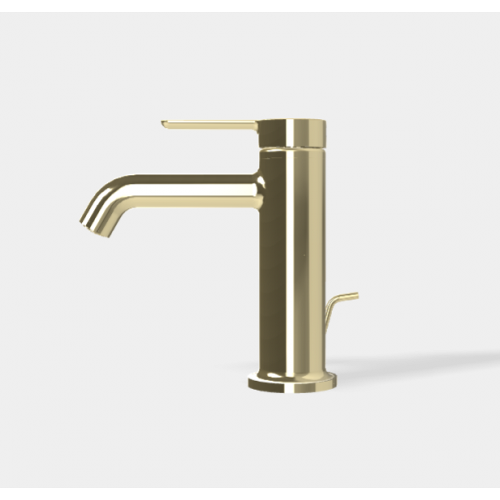 Смеситель для раковины, Fima Carlo Frattini, Snap, цвет-шампань (Champagne)