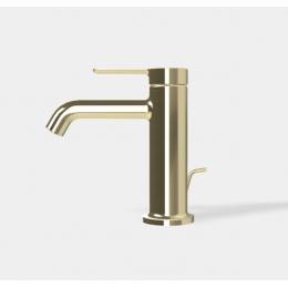 Смеситель для раковины, Fima Carlo Frattini, Snap, цвет-шампань (Champagne)