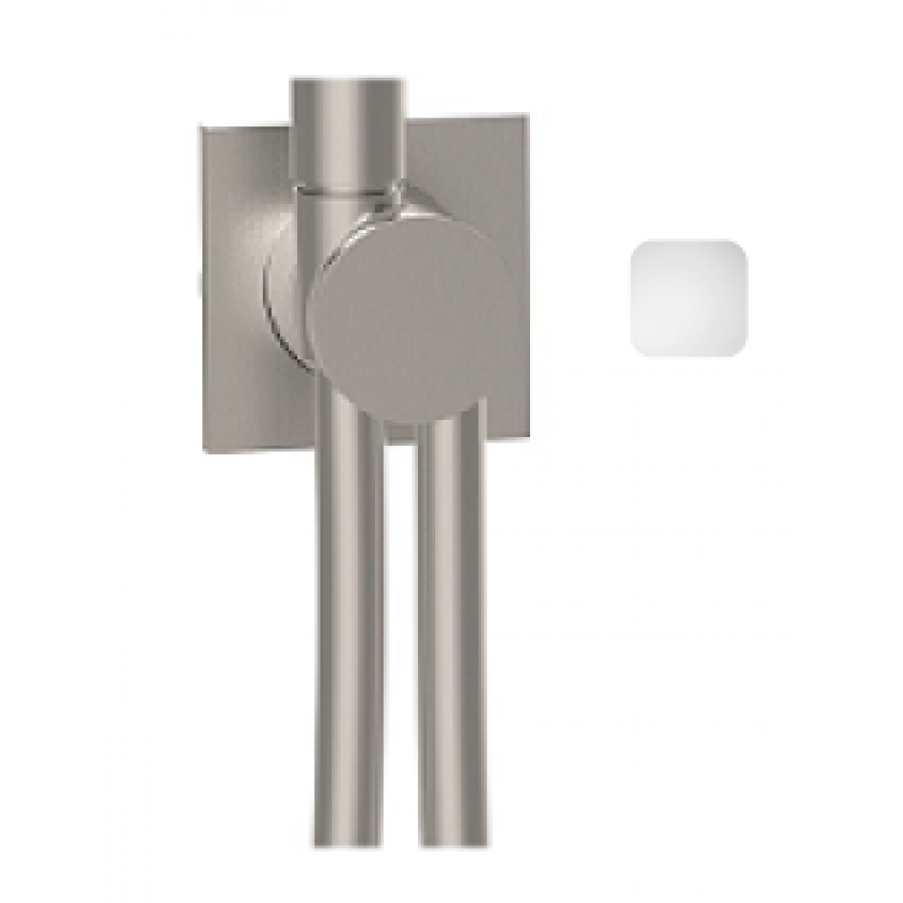 Шланговое подсоединение, Almar, Showers Accessories с держателем и шлангом, цвет-белый матовый (Товар заказной, возврату не подлежит)