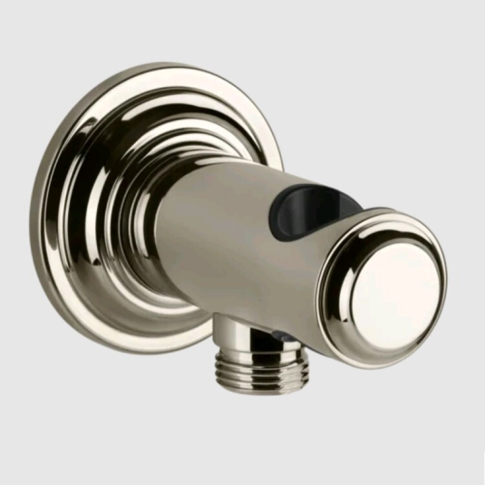 Шланговое подсоединение, Gessi, VENTI20, цвет-Nickel PVD