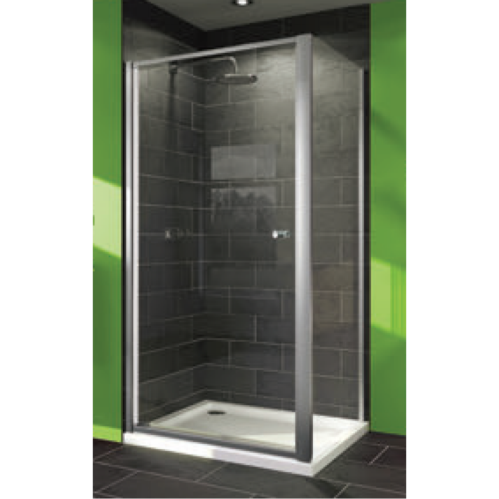 Боковая стенка, Huppe, X0, шв 800*1900, серебристый матовый, цвет стекла-прозрачный