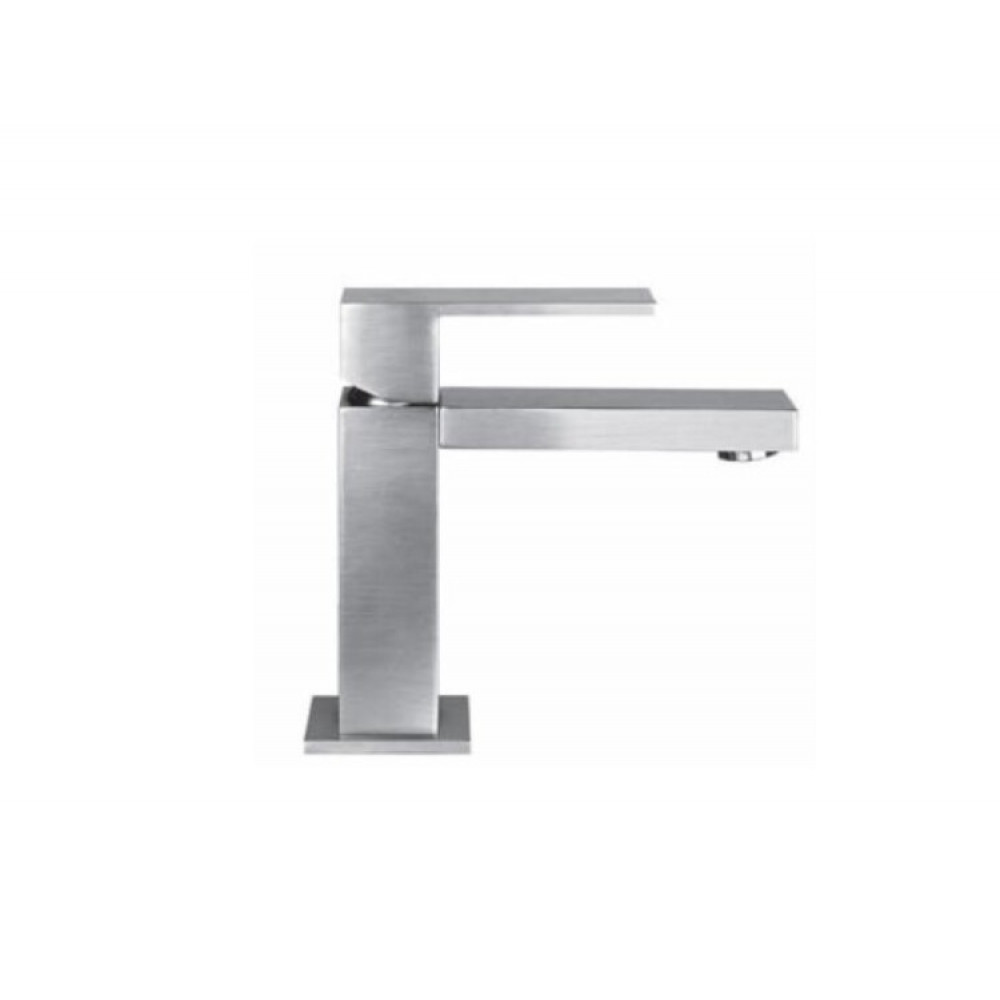 Смеситель для раковины, Gessi, Rettangolo, цвет-Black Metal Brushed PVD