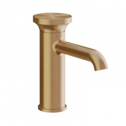Смеситель для раковины, Gessi, Origini, цвет-Warm Bronze Brushed PVD