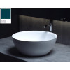 Раковина, Salini, ALDA 02, шгв 425*425*155, отверстия для смесителя-отсутствуют, цвет внутри и снаружи-RAL5020 матовый