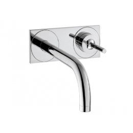 Смеситель для раковины, Hansgrohe, Axor Uno², цвет-шлифованное красное золото
