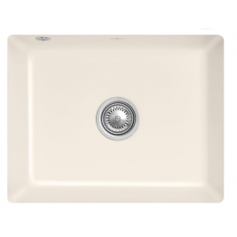 Мойка, Villeroy&Boch, Subway 60 SU, отверстия для смесителя-отсутствуют, CeramicPlu, шгв 545*440*213, цвет-Crema