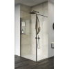 [НЕСТАНДАРТ] Душевая перегородка, Huppe, One, шв 920*2100, блестящее серебро, цвет стекла-прозрачный