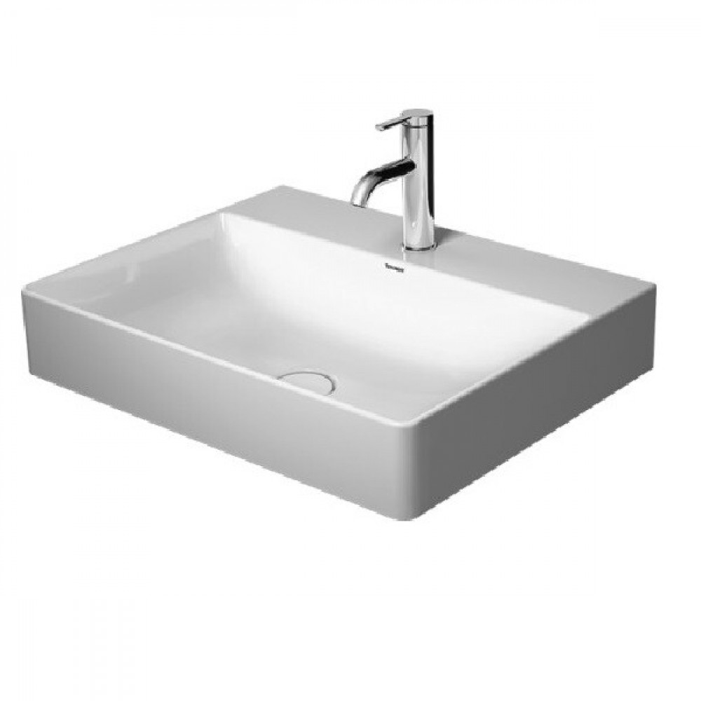 Раковина, Duravit, DuraSquare, шгв 600*470*145, цвет-белый
